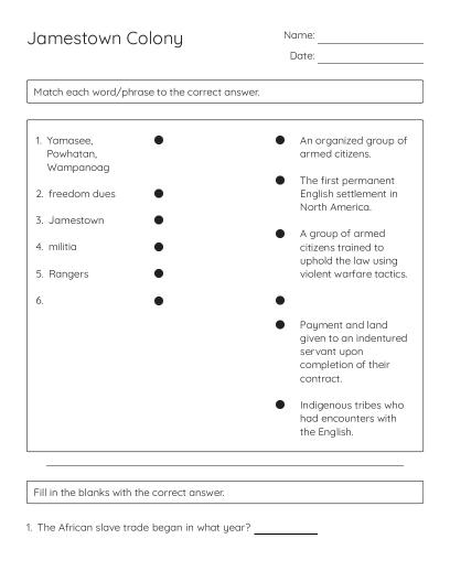 European Exploration Vocabulary Crossword - Free Printable | BrightSprout